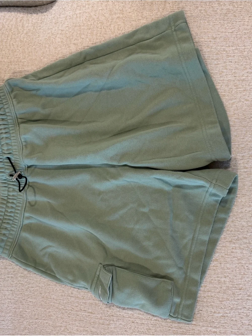 Nike Mint Green Women's Terry Cargo Short